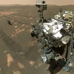 Mars rover "Perseverance" takes a selfie with the "Creativity" helicopter

