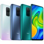 Xiaomi Redmi Note 9 smartphone, in a 128 GB French model, at 118 euros