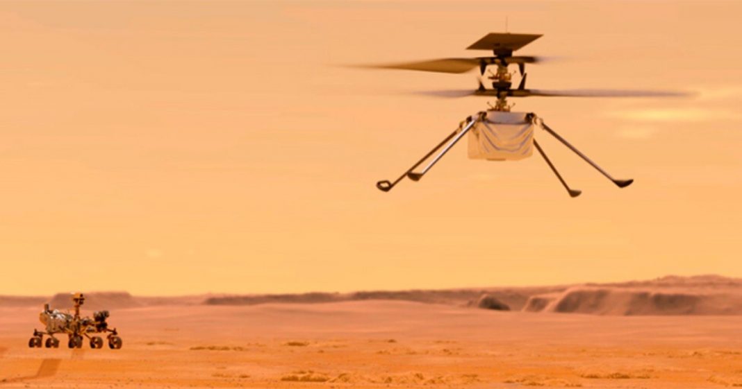   NASA will attempt the first flight on Mars for an Ingenuity helicopter next Monday |  Jimi

