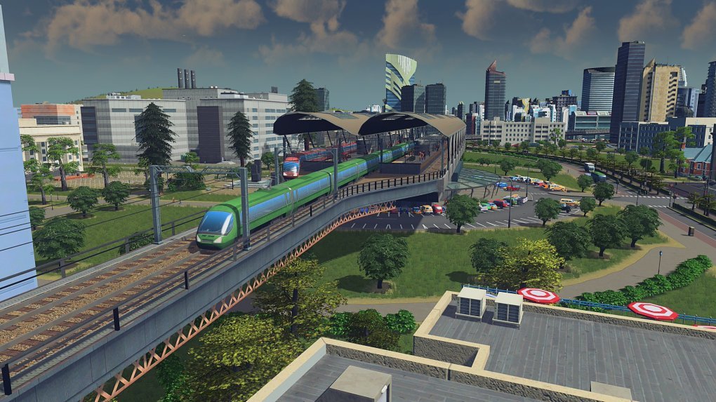 You can now cross your city with railways.