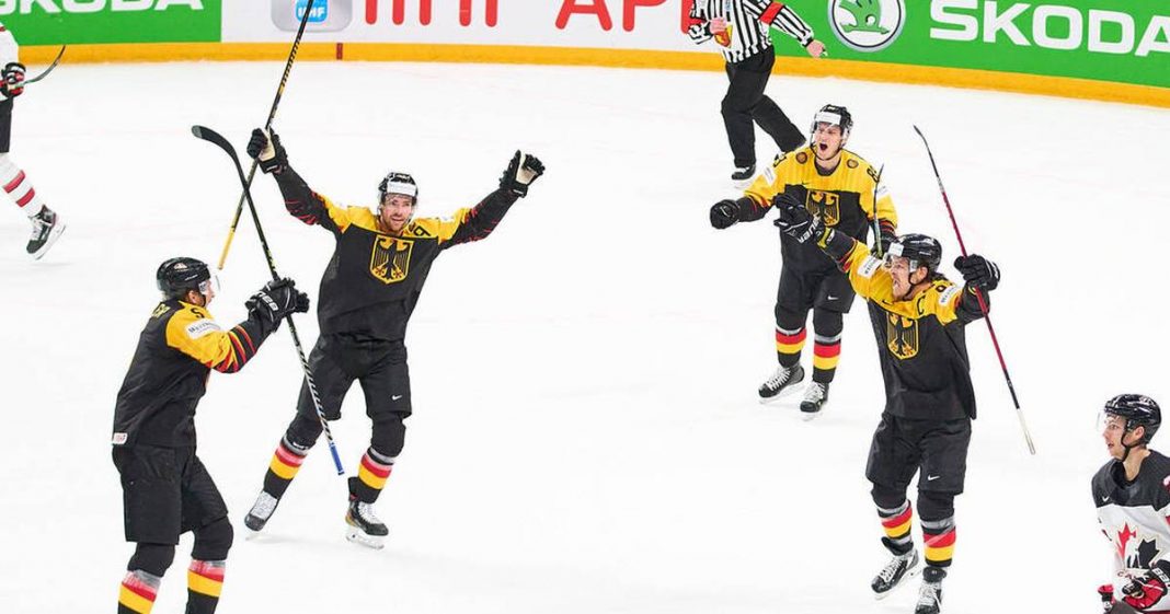   Germany plot in Ice Hockey World Cup!  Historic win against Canada

