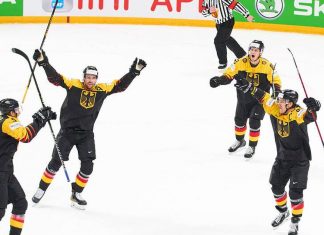   Germany plot in Ice Hockey World Cup!  Historic win against Canada

