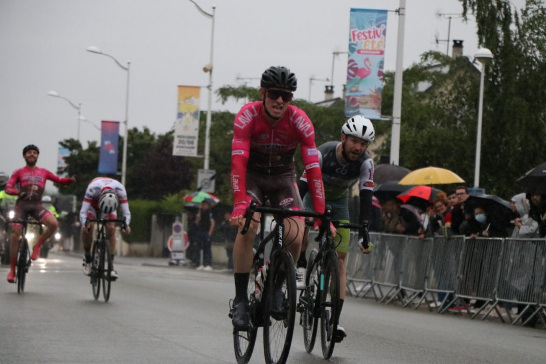 Jocelyn Baguelin remporte le Critérium de Bonchamp 2021.