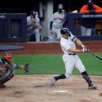   9-6.  Stanton hits home twice against twins

