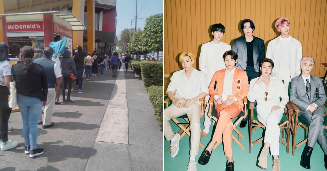 BTS unleashed euphoria in Mexico: this is how their fans packed a place in Nuevo Leon to try their roster

