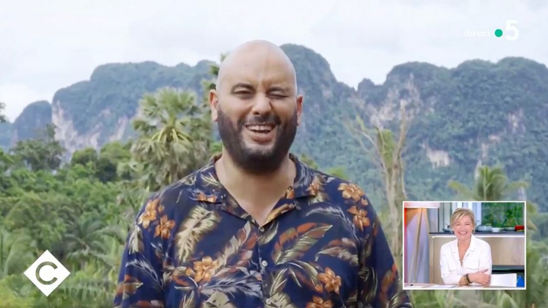 In a video shot in the middle of the Thai jungle, Jerome Commandor masterfully balances you and the C-Team movie stars, which is really funny.

