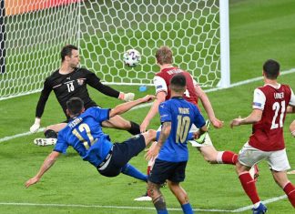 Italy defeated Austria after a crazy match

