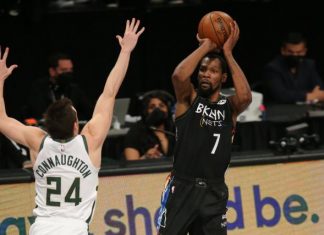 Kevin beats Bucks in Torrent Game 5, giving the Nets the lead in the series

