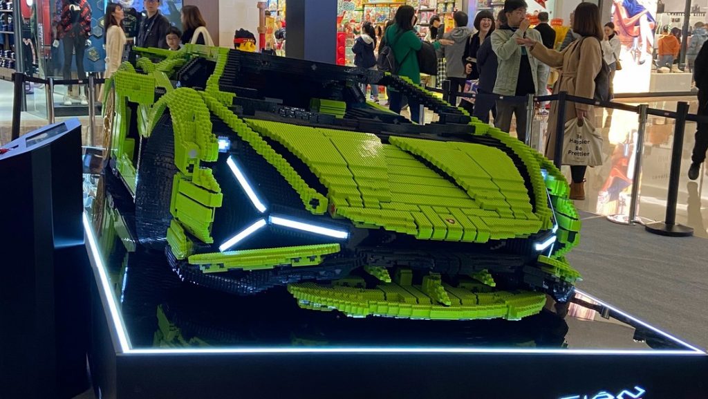 Lego Makes A Life Size Lamborghini Sián