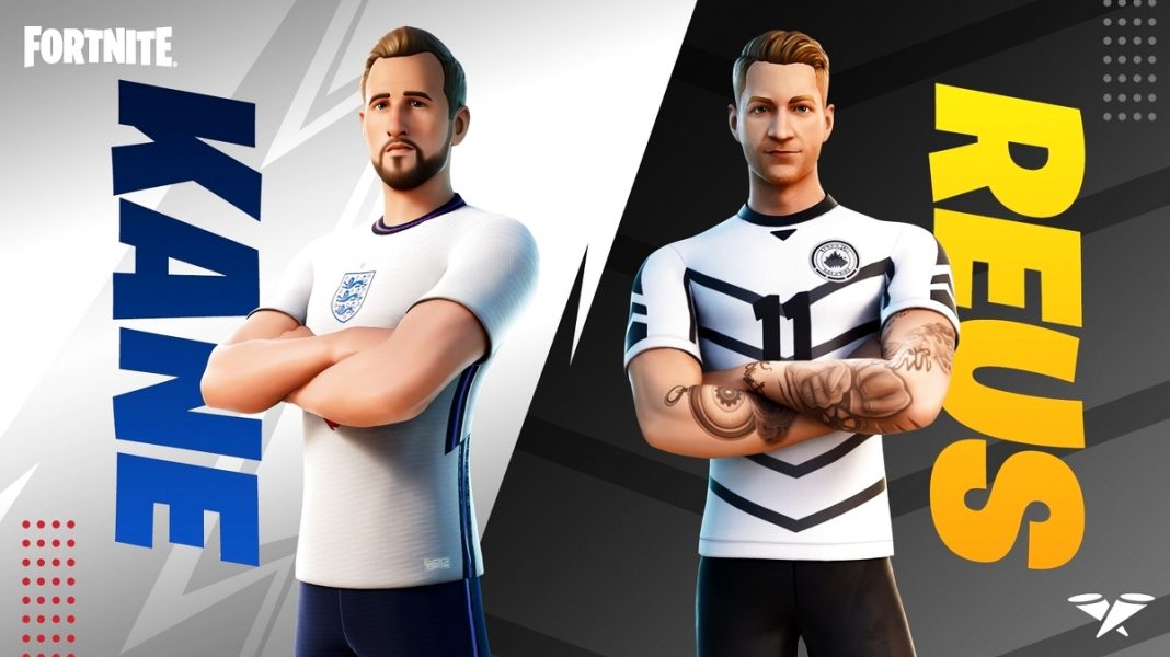 Marco Reus and Harry Kane visiting the game • Eurogamer.de

