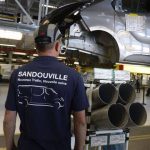 Renault's plant in Sandovil has been closed due to a shortage of components

