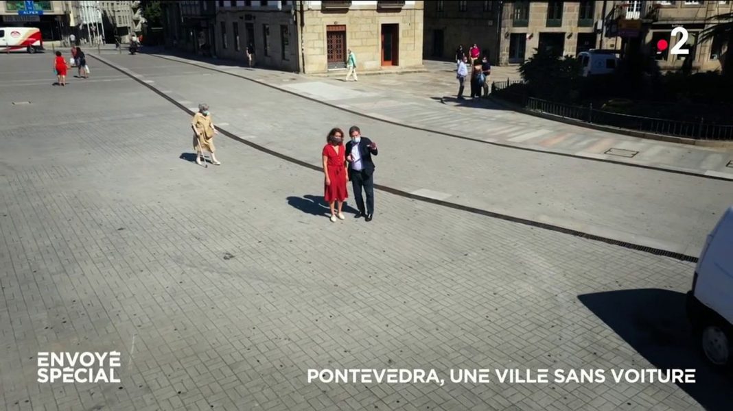   Video.  Pontevedra, a city without cars

