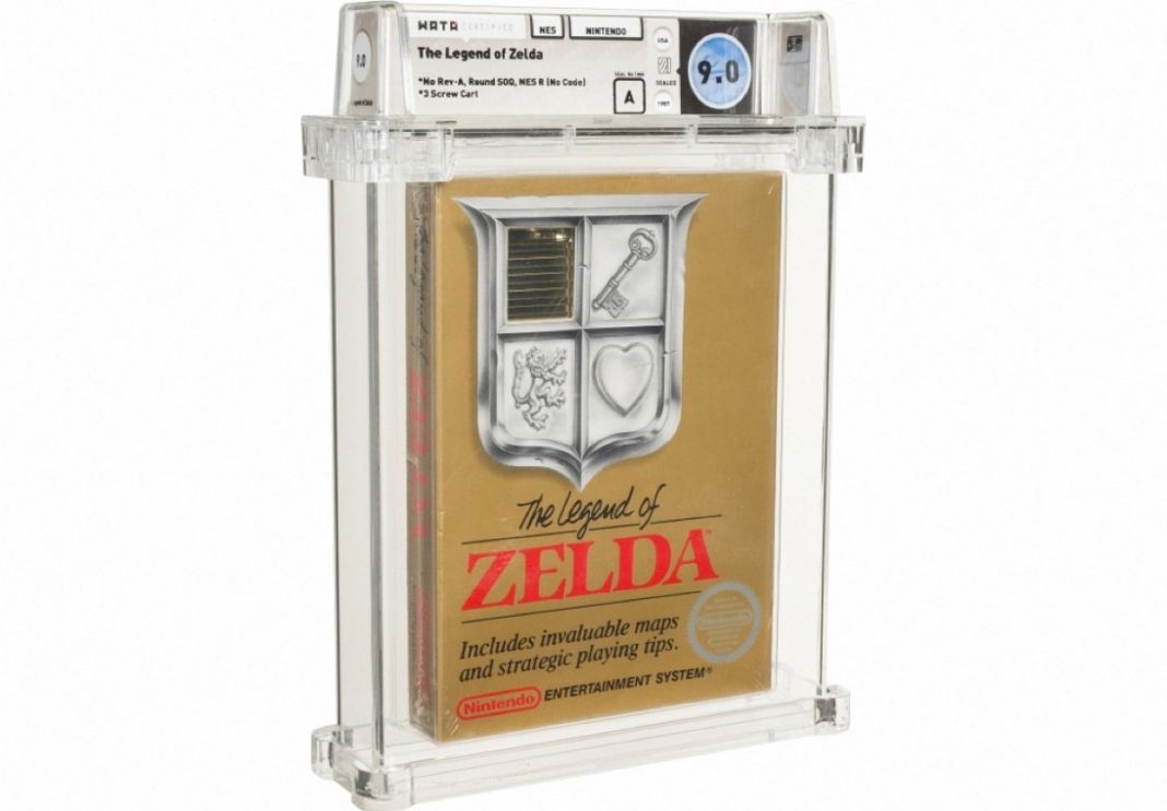 Zelda video game cartridge sold for 730,000 euros at auction (AFP)

