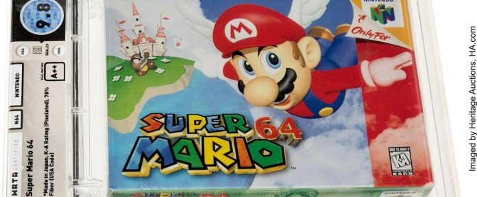 Super Mario 64 cartridge sold for $1.56 million at auction

