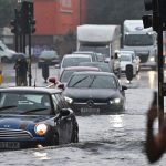 Londres: des pluies torrentielles entraînent des inondations inhabituelles