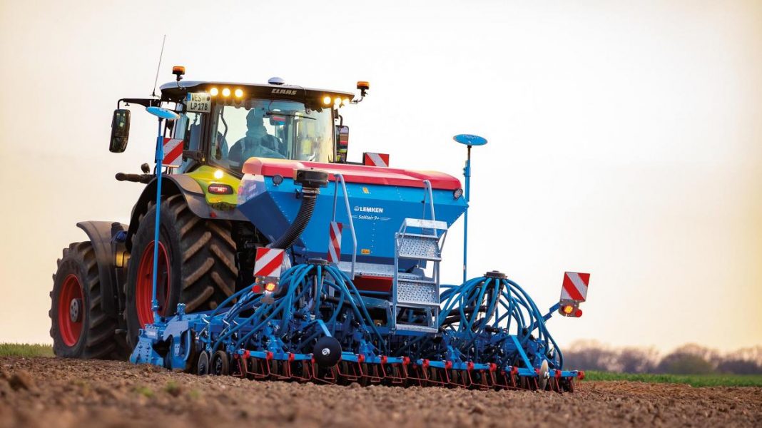 Lemken Solitair with double seed hopper: more seedling variety

