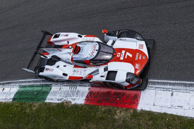 N ° 7 Toyota leads the 6-hour Monza halfway

