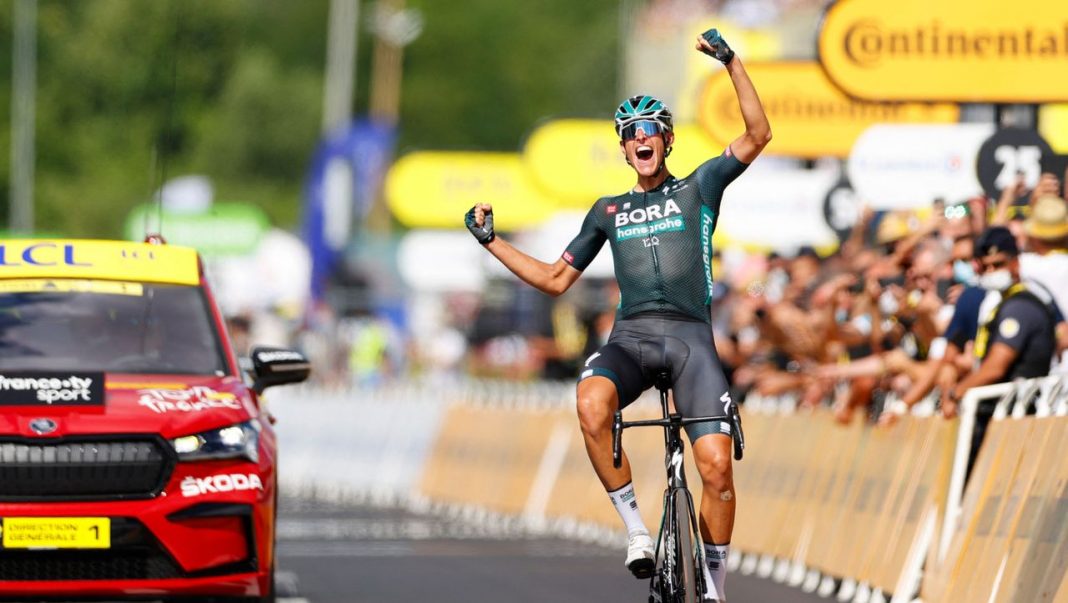 Tour de France: Nils Palit wins on stage - giraffe tears

