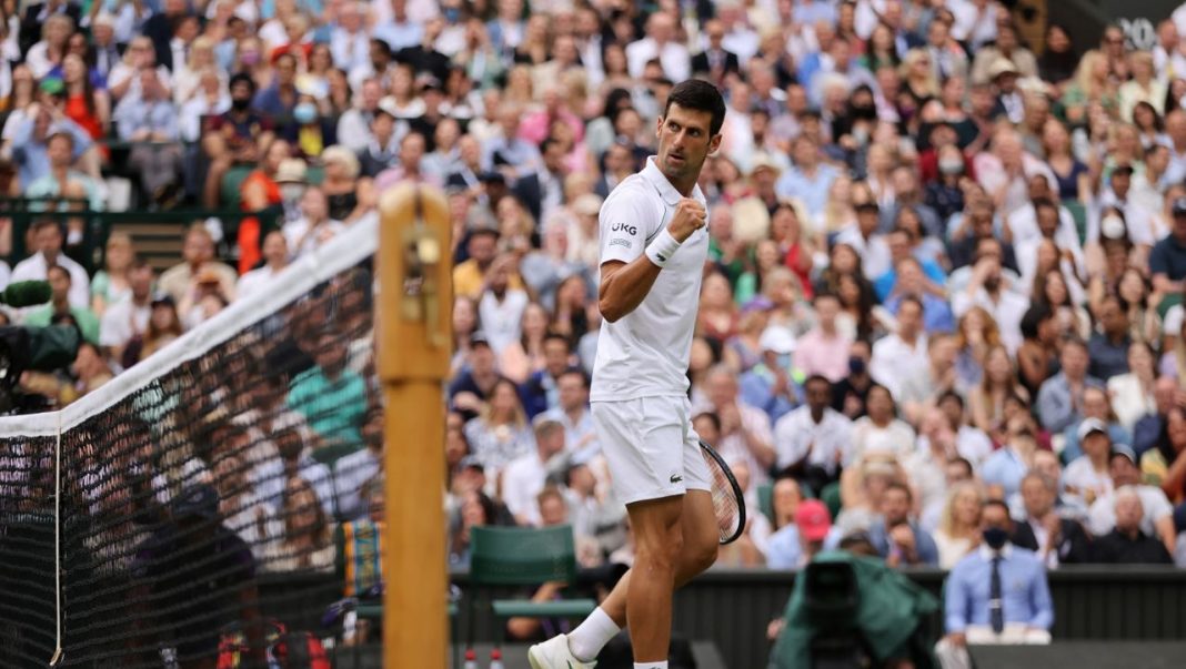 Wimbledon: Novak Djokovic finishes 20th against Denis Shapolo

