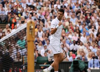Wimbledon: Novak Djokovic finishes 20th against Denis Shapolo

