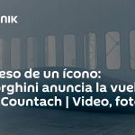   Icon return: Lamborghini announces the return of the legendary Countach |  video, photos

