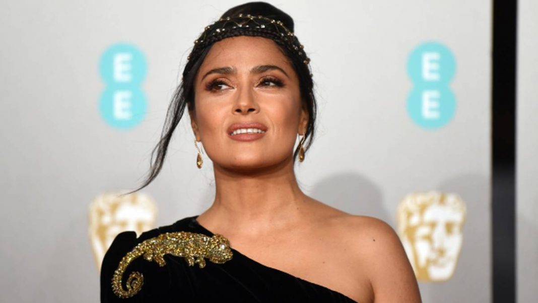 Salma Hayek and Alfonso Cuaron on vacation together

