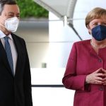 Draghi listens to Merkel: "EU, G7 and G20 initiatives for the stability of Afghanistan and human rights"


