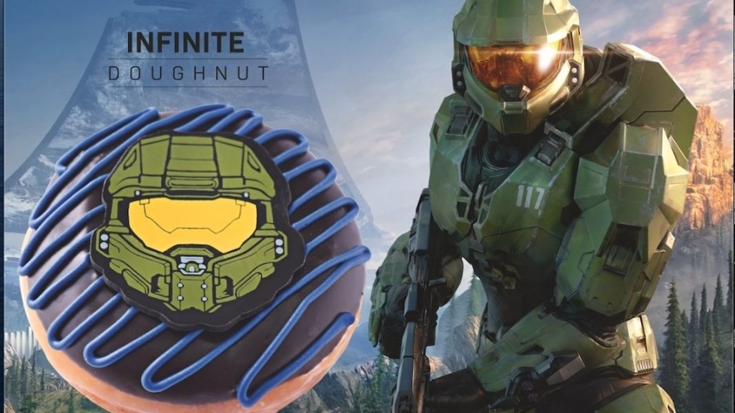   Girl's face!  The donut ads may have accidentally revealed the month of Halo Infinite • Eurogamer.de

