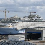 The first cruise of the "Wonder of the Seas", the largest ship in the world

