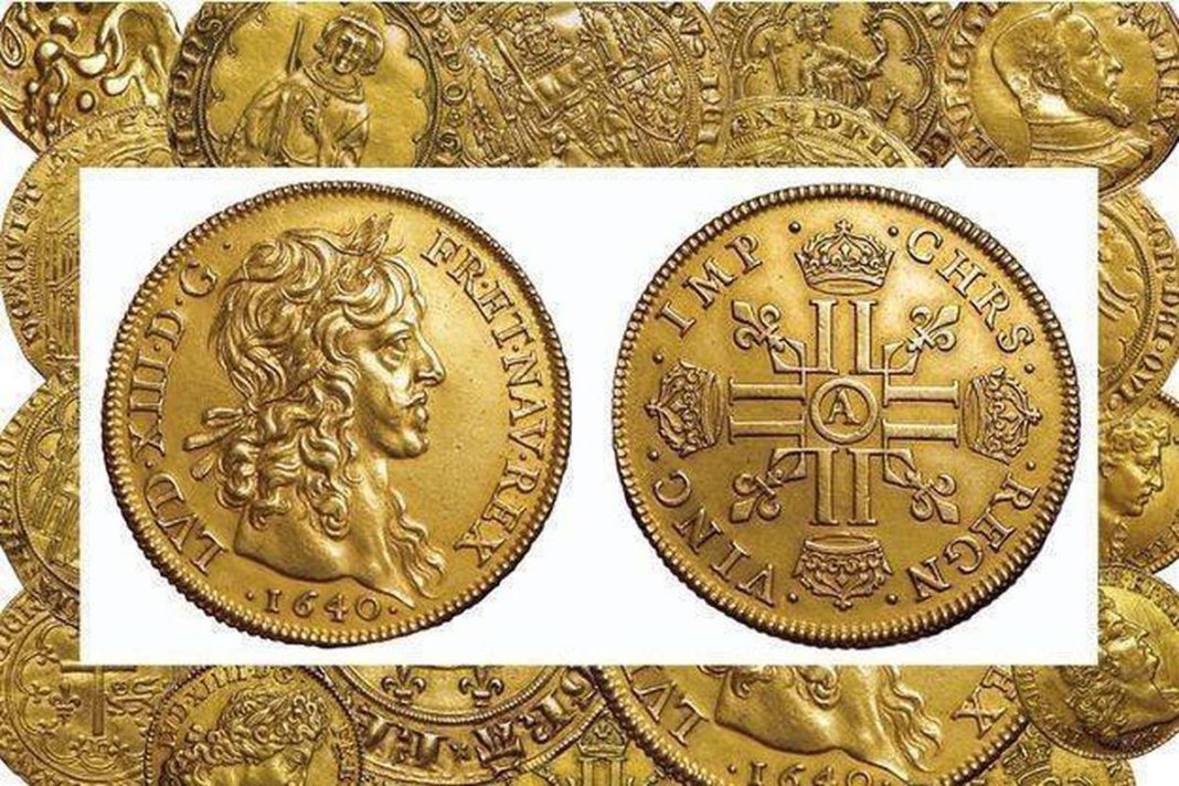 One million euros at auction to sell Louis d'Or treasure found in a palace

