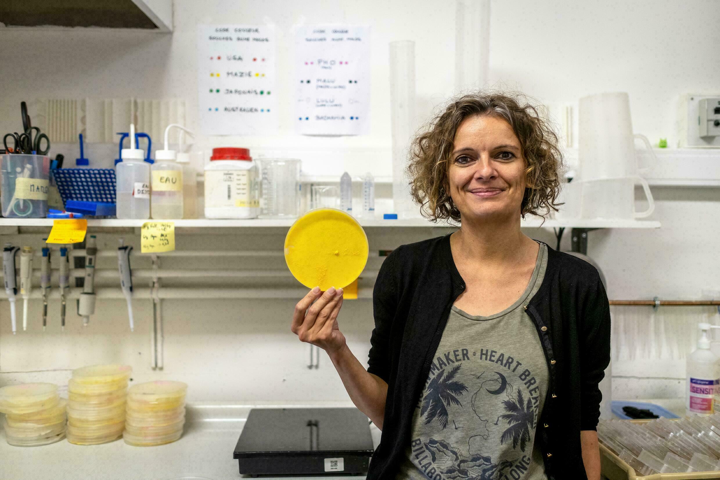 Audrey Dsautour in her laboratory in Toulouse, May 31, 2019