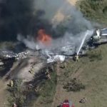 Texas, charter plane crash in a field: Save all passengers

