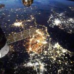 Astronaut Thomas Pesquet re-launched the motorway lighting debate with Belgium's shot of the sky: "It really is more orange!"

