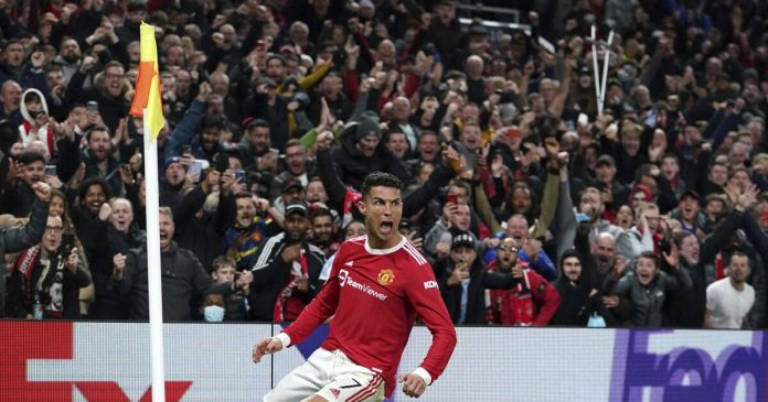 Another Cristiano Ronaldo goal saves United in the Champions League

