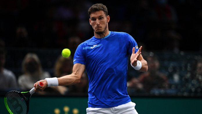 Rolex Paris Masters: Benoit Bayere bows out in the first round against Pablo Carreno Busta (6-3, 6-4)

