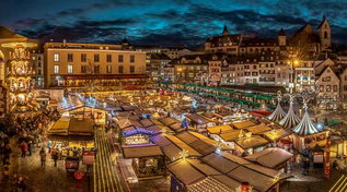 Christmas magic?  In the Swiss city markets