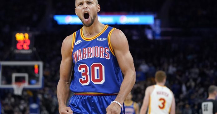 Stephen Curry scored 50 points, which is his best mark

