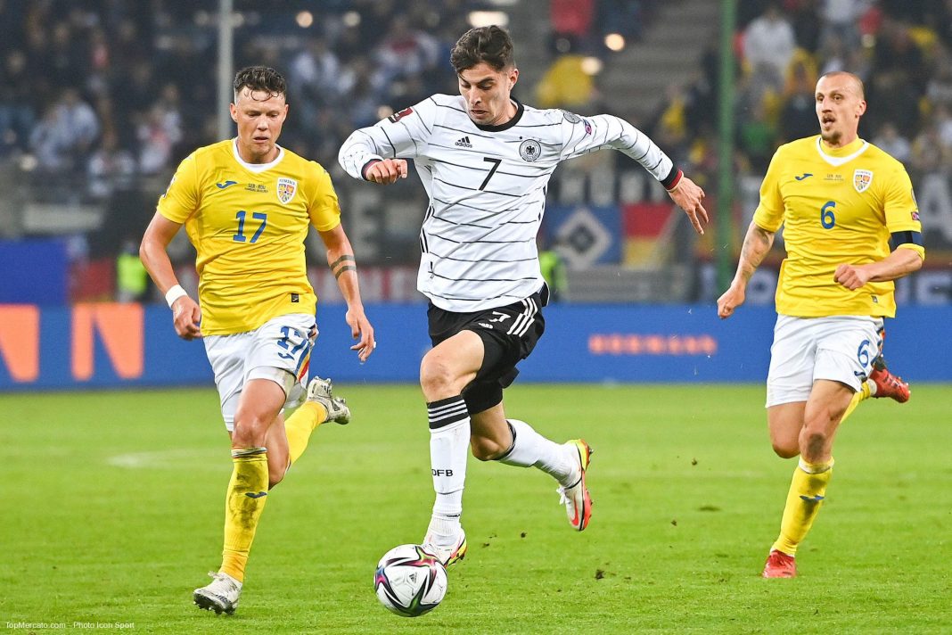 Kai Havertz, match Allemagne - Roumanie