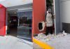   They drilled a hole to rob KFC;  They take money and stuff

