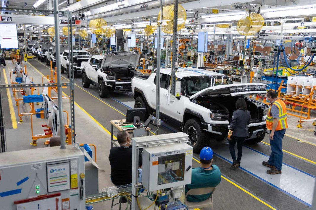 General Motors opens electric car plant in Detroit

