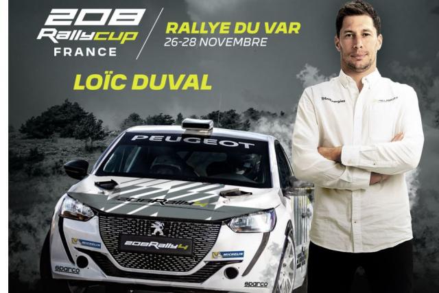  Loïc Duval, entered the Rallye du Var: 