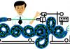  Charles K. on Google Doodle.  Cow: Who is he?

