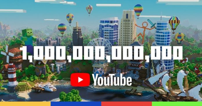 Minecraft has achieved 1 trillion views on YouTube

