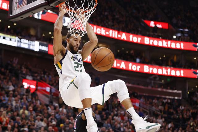 NBA Blues Night: Rudy Gobert did it all against the Clippers

