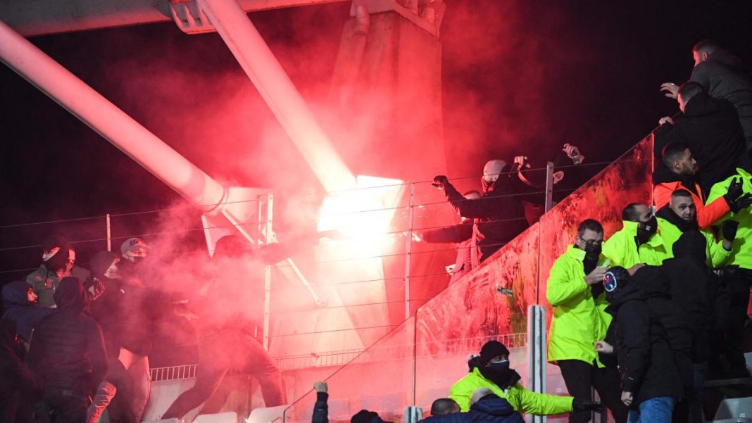 Olympique Lyonnais: The football match in Paris was canceled after riots by fans

