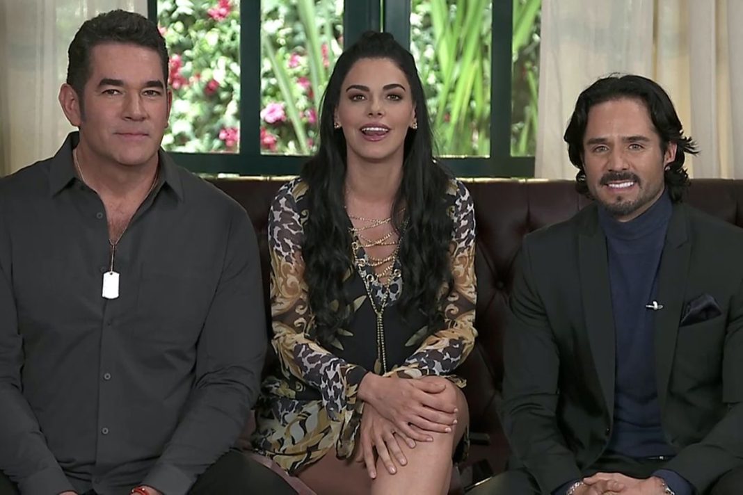 Livia Brito, Eduardo Santamarina y José Ron en 'La Desalmada'. 