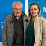Claude Lelouch et Sandrine Bonnaire, le 21 décembre 2021