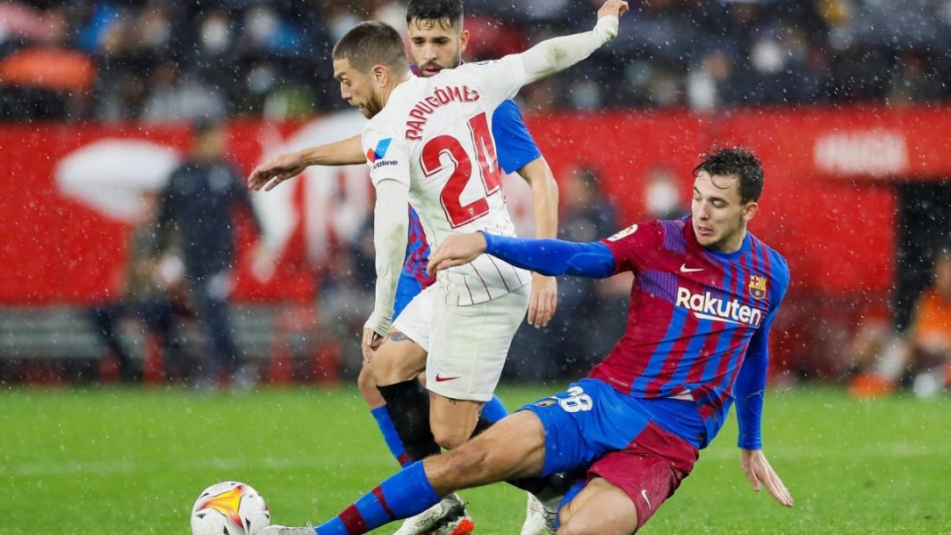 Barcelona lost a number in a 1-1 draw with Sevilla

