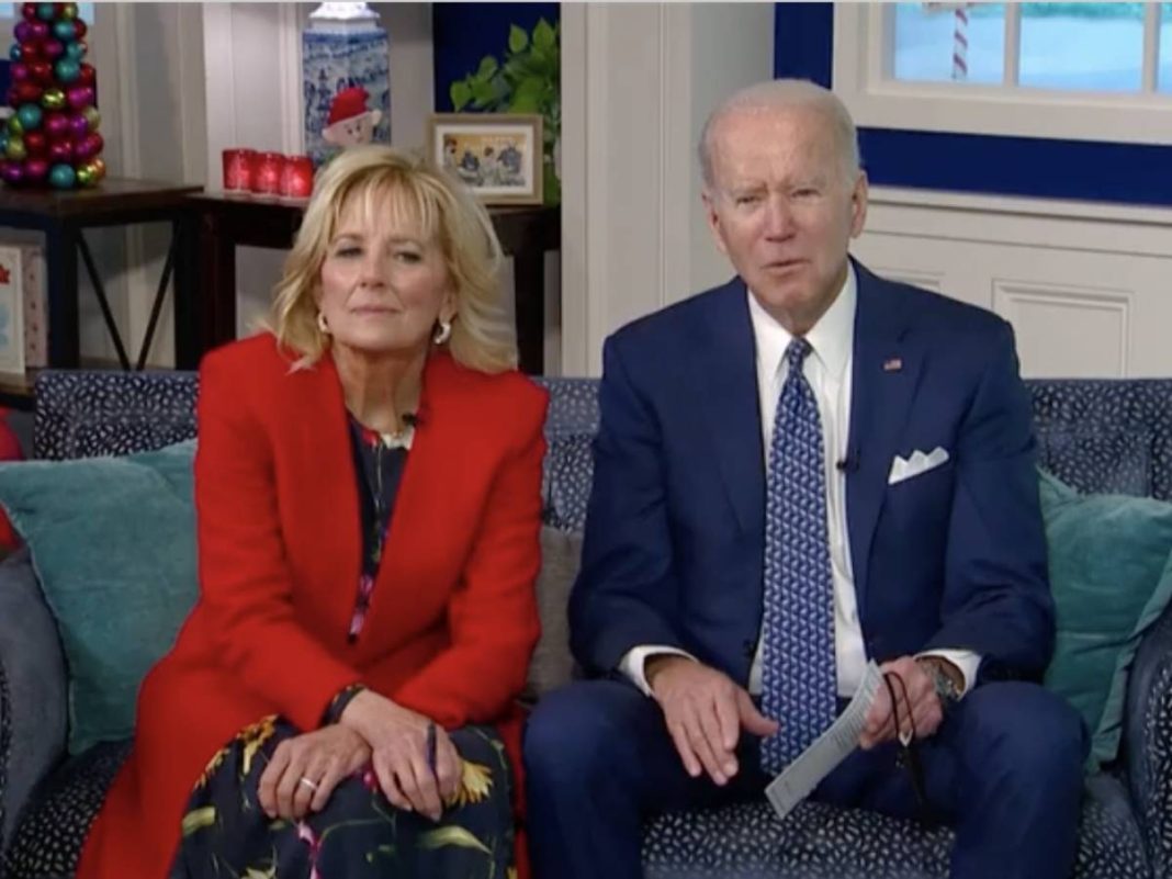   Biden insulted live.  Frost is located in the studio

