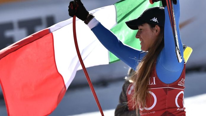 Sofia Goggia will carry the Italian flag at the Olympic Games

